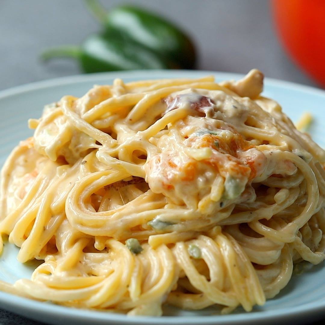 creamy chicken spaghetti recipe - setkab.com